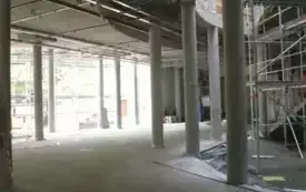 widoczny parter budynku