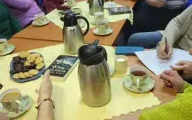 Klubowicze DKK w rozmowie na temat aktualnej książki "Żona lekarza&rdquo; &ndash; Daniela Hursta