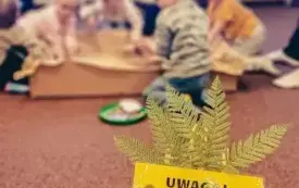 Wykopaliska w Oddziale Dziecięcym.