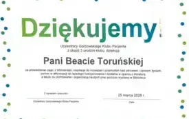 Podziękowania