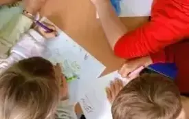 kontynuacja pracy plastycznej związanej z zajęciami