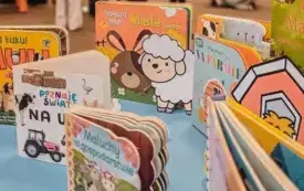 Wystawa książek o tematyce wiejskiej