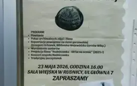 Zdjęcie przedstawiające plakat nazwę wydarzenia, jego program oraz datę, godzinę i miejsce.