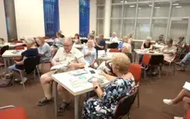 Publiczność podczas promocji &bdquo;Pegaza Lubuskiego&rdquo;. 