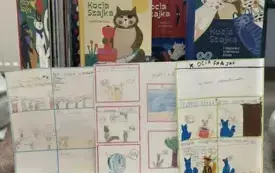 kocie historie zebrane w postaci komiksu