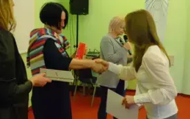 Wręczanie nagr&oacute;d za konkurs "Moje literackie fascynacje"