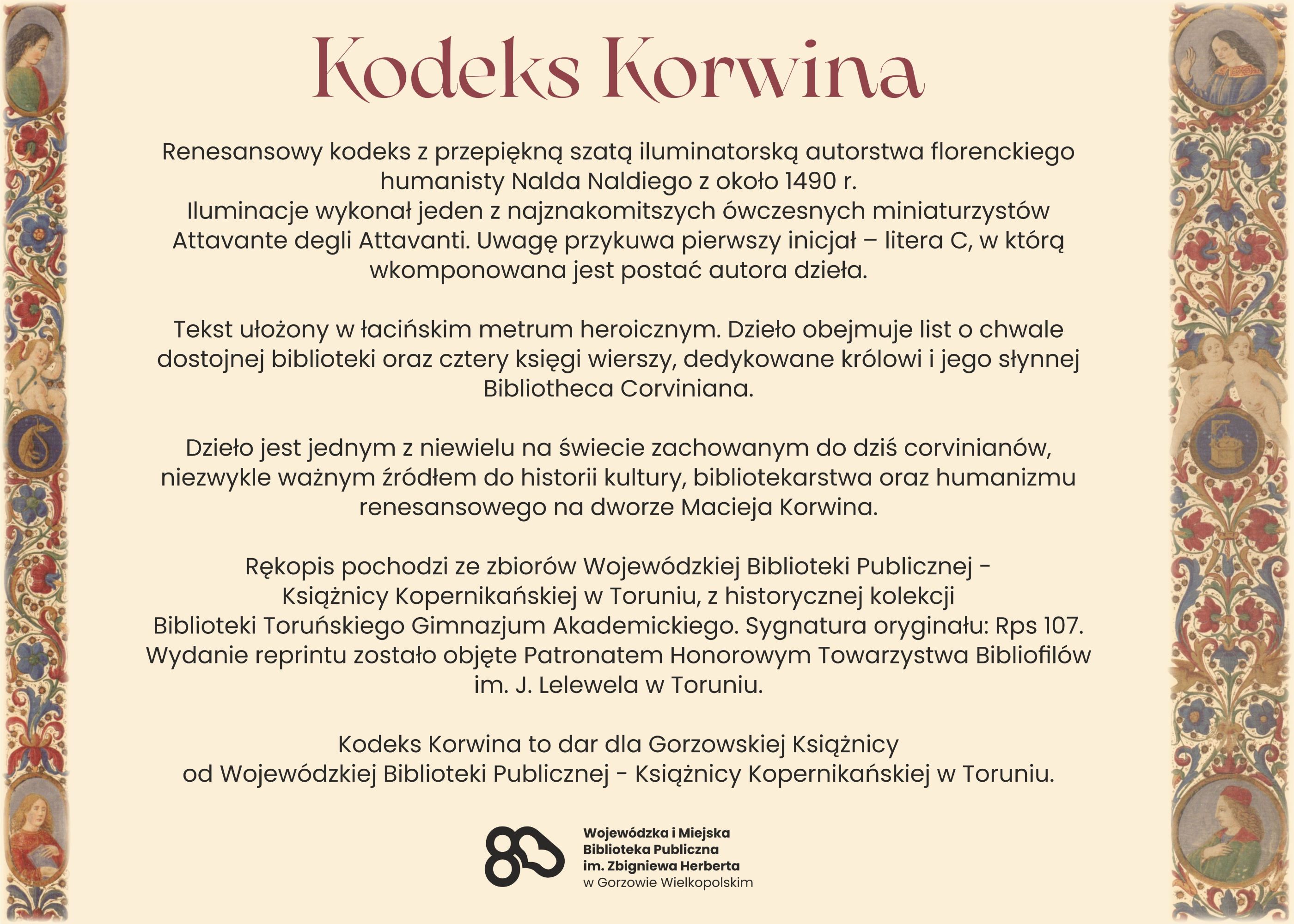 Informacja o&nbsp;kodeksie Korwina