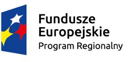 grafika z&nbsp;trzema gwiazdami na&nbsp;granatowym tle i&nbsp;napisem Fundusze Europejskie Program Regionalny