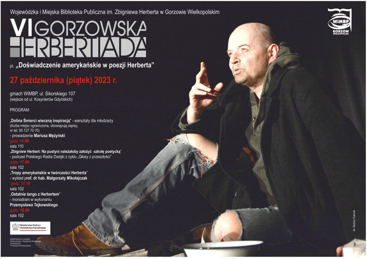 Plakat VI Gorzowskiej Herbertiady