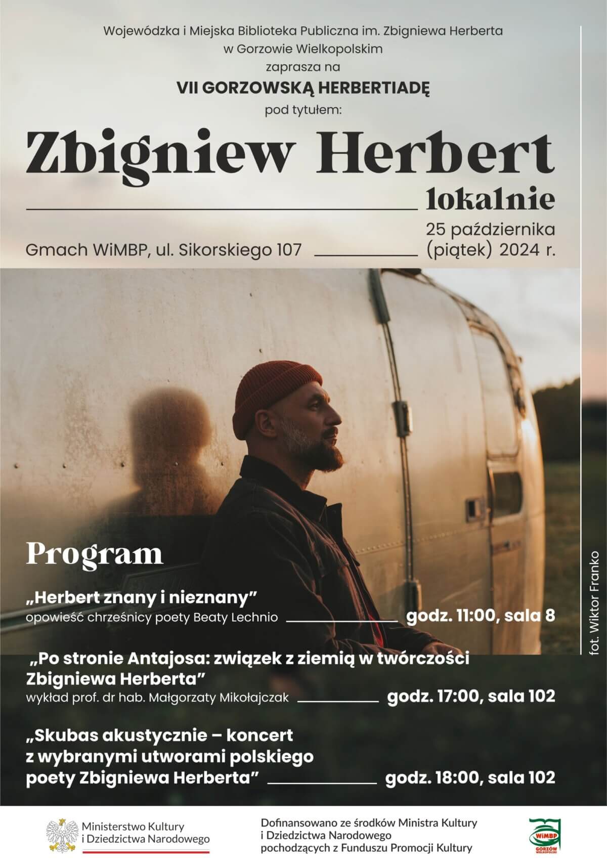 Plakat VII Gorzowskiej Herbertiady