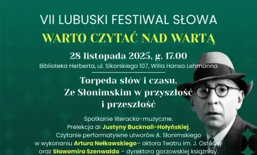 Plakat VII Lubuskiego Festiwalu.
