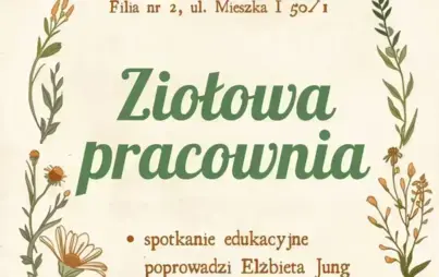 fragment plakatu wykonanego w jansej tematyce.