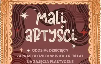 fragment plakatu przypominający grafiką obraz, oprócz ilustracji znajduje się opis wydarzenia.