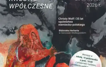 Fragment plakatu z informacjami jak nad plakatem głównym