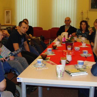 Spotkanie Dyskusyjnego Klubu Książki w Oddziale dla Osób Specjalnej Troski w WiMBP w Gorzowie Wlkp.