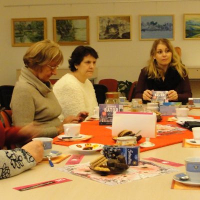 Spotkanie Dyskusyjnego Klubu Książki w Oddziale dla Osób Specjalnej Troski w WiMBp w Gorzowie Wlkp.