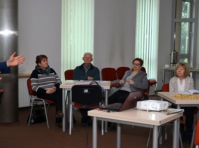 Spotkanie w ramach Biblioteki Aktywnego Seniora WiMBP w Gorzowie Wlkp.