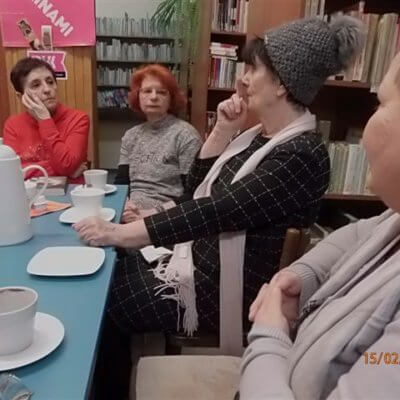 Spotkanie Dyskusyjnego Klubu Książki w Filii nr 8 WiMBP w Gorzowie Wlkp.