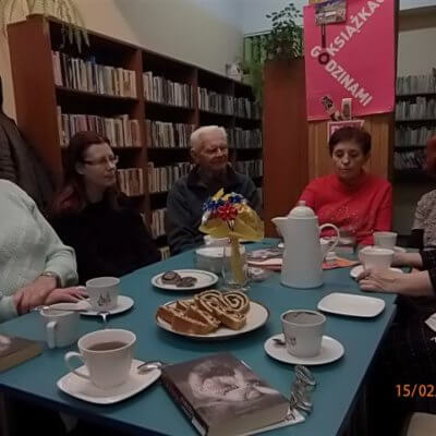 Spotkanie Dyskusyjnego Klubu Książki w Filii nr 8 WiMBP w Gorzowie Wlkp.