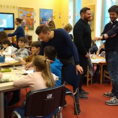 Wizyta dzieci z programu Erasmus + w Wojewódzkiej i Miejskiej Bibliotece Publicznej im. Zbigniewa Herberta w Gorzowie Wielkopolskim