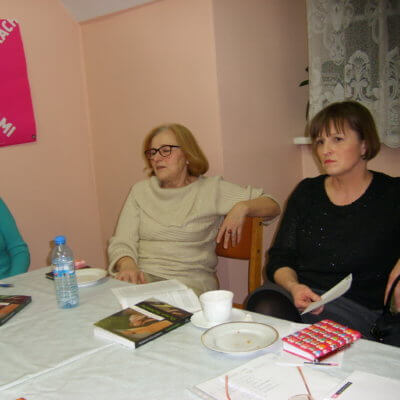 Spotkanie Dyskusyjnego Klubu Ksiazki w Ośnie Lubuskim