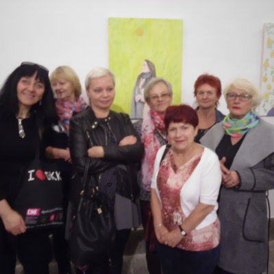 Październikowe spotkanie w ramach DKK odbyło się dnia 5.10.2018 i poświęcone było Zofii Stryjeńskiej, malarce, graficzce, projektantce tkanin, plakatów i zabawek.
