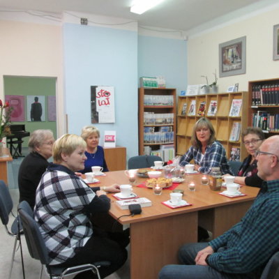 Spotkanie Dyskusyjnego Klubu Książki działającego przy Filii Nr 3 w dniu 30.XI.2018 r.