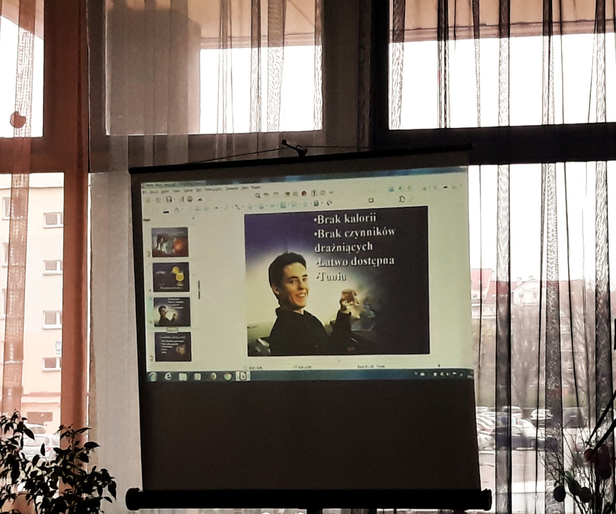 12 kwietnia 2019 r. w Filii nr 14 odbył się wykład pod hasłem „Woda – eliksir życia". Spotkanie poprowadziła Katarzyna Wolińska – promotorka zdrowia, wykładowca Korespondencyjnej Szkoły Lepszego Życia w Bielsku-Białej oraz Chrześcijańskiej Służby Charytatywnej.