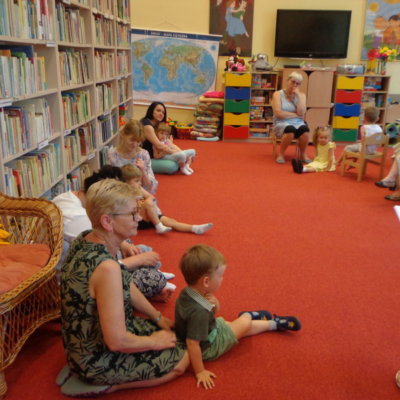 W Bibliotece Pana Kleksa odbyło się uroczyste podsumowanie spotkań edukacyjnych z cyklu "Od zabawy i słuchania do czytania".