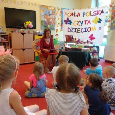 "Cała Polska Czyta Dzieciom" w Oddziale Dziecięcym
