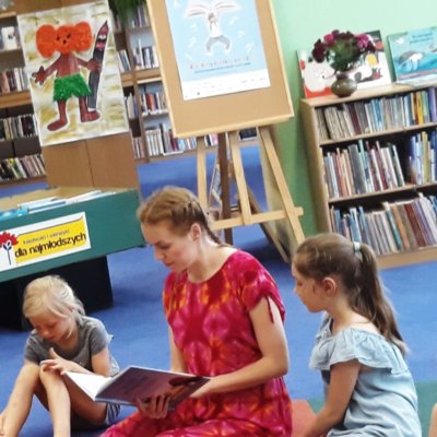 „Sportowe” czytanie w Bibliotece Plastusia