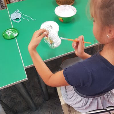 "Aktywnie-kreatywnie" pod takim hasłem w Bibliotece Bolka i Lolka odbywały się zajęcia dla dzieci od 29 lipca do 2 sierpnia podczas tegorocznych wakacji.