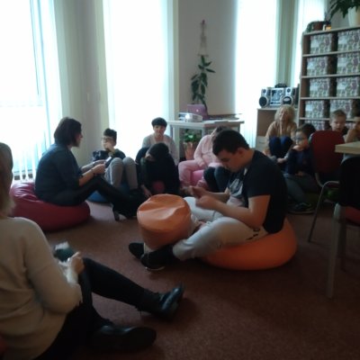 22 listopada 2019 r., w Ośrodku Integracji i Aktywności odbyły się zajęcia biblioterapeutyczna