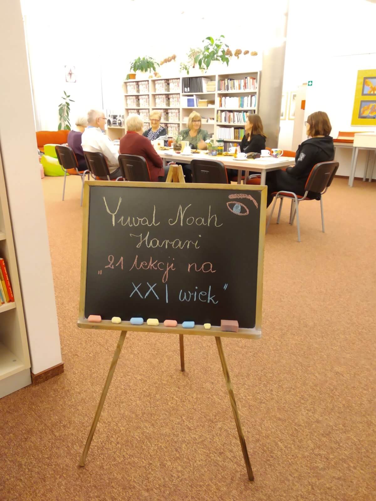 28 listopada 2019 r., odbyło się spotkanie członków Dyskusyjnego Klubu Książki