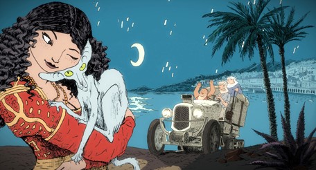 19 grudnia odbyła się ostatnia w tym roku filmowa projekcja realizowana dzięki programowi "IFCinéma" Instytutu Francuskiego. Tym razem obejrzeliśmy ekranizację komiksu Joanna Sfara pt. "Kot rabina".
