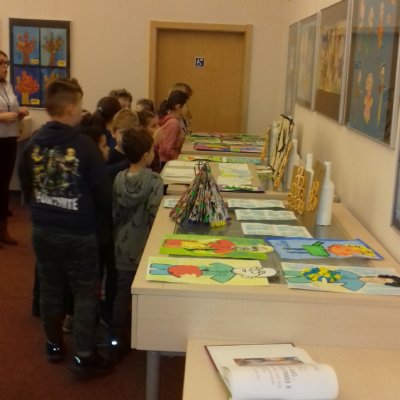 W dniu 28.02. br. książnicę gorzowską odwiedzili uczniowie II klasy Szkoły Podstawowej w Wawrowie.