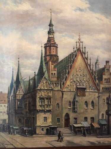 Paul Lothar Muller (1869) Ratusz we Wrocławiu